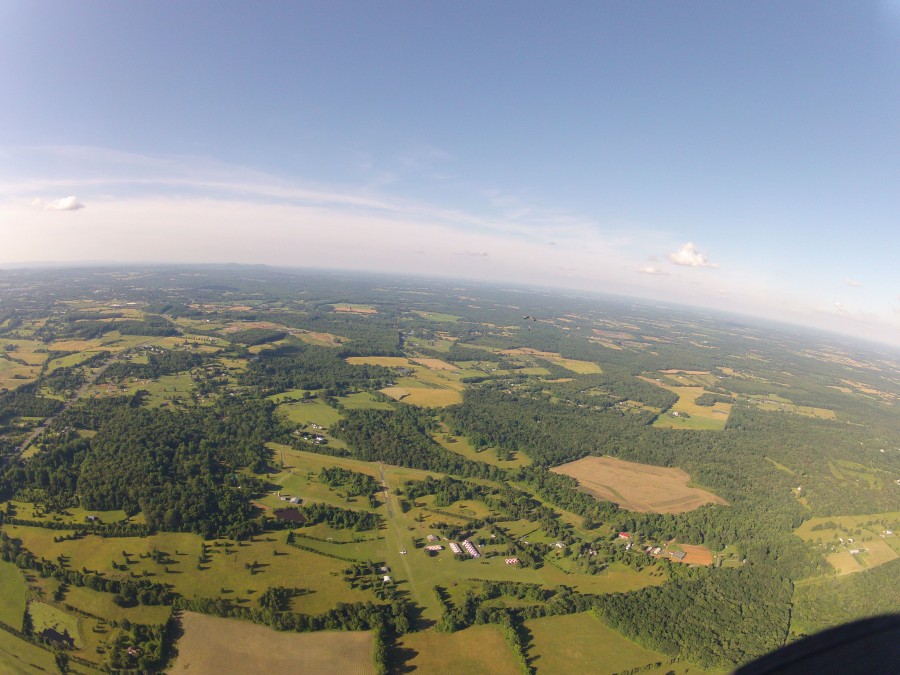 Virginia from the sky