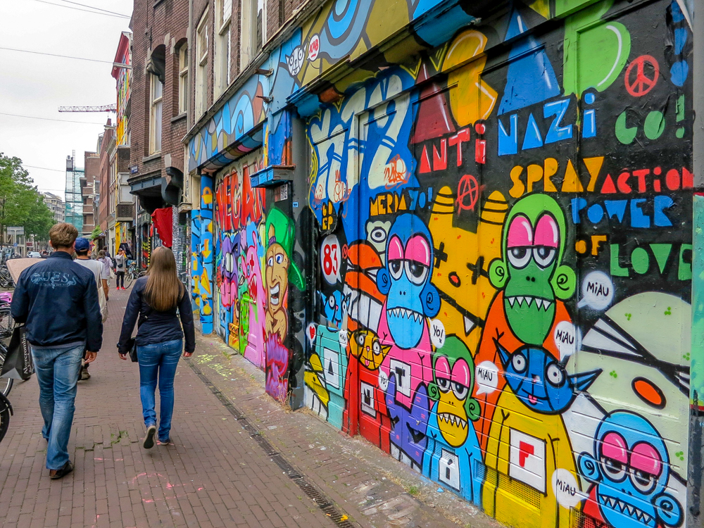 street art in Amsterdam