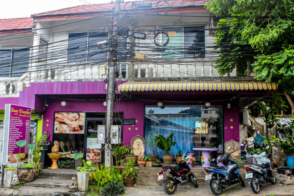 Massage studio in Thailand