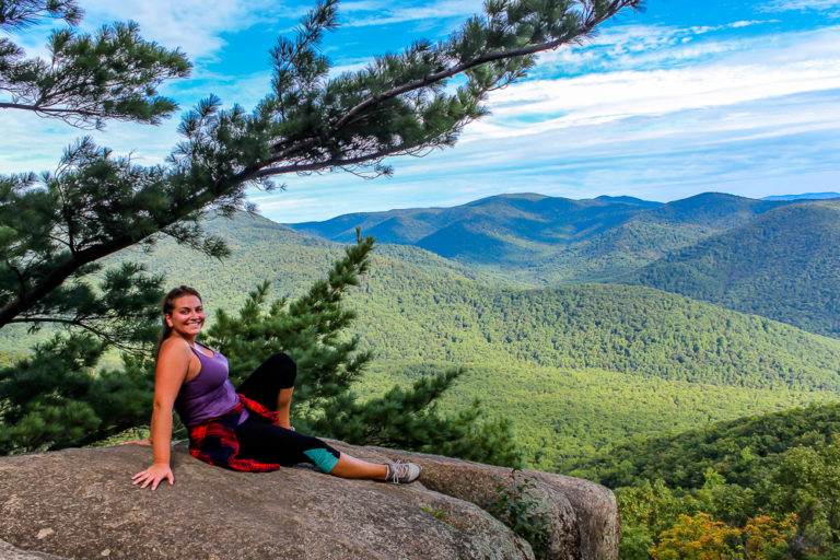 My Love/Hate Relationship with Hiking and Covid-19 Girl hiking Old Rag