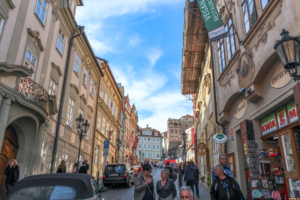 City center in Prague