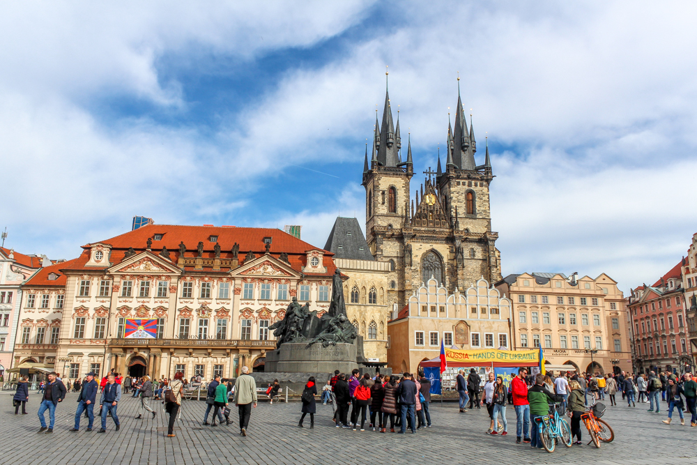 city center in Prague