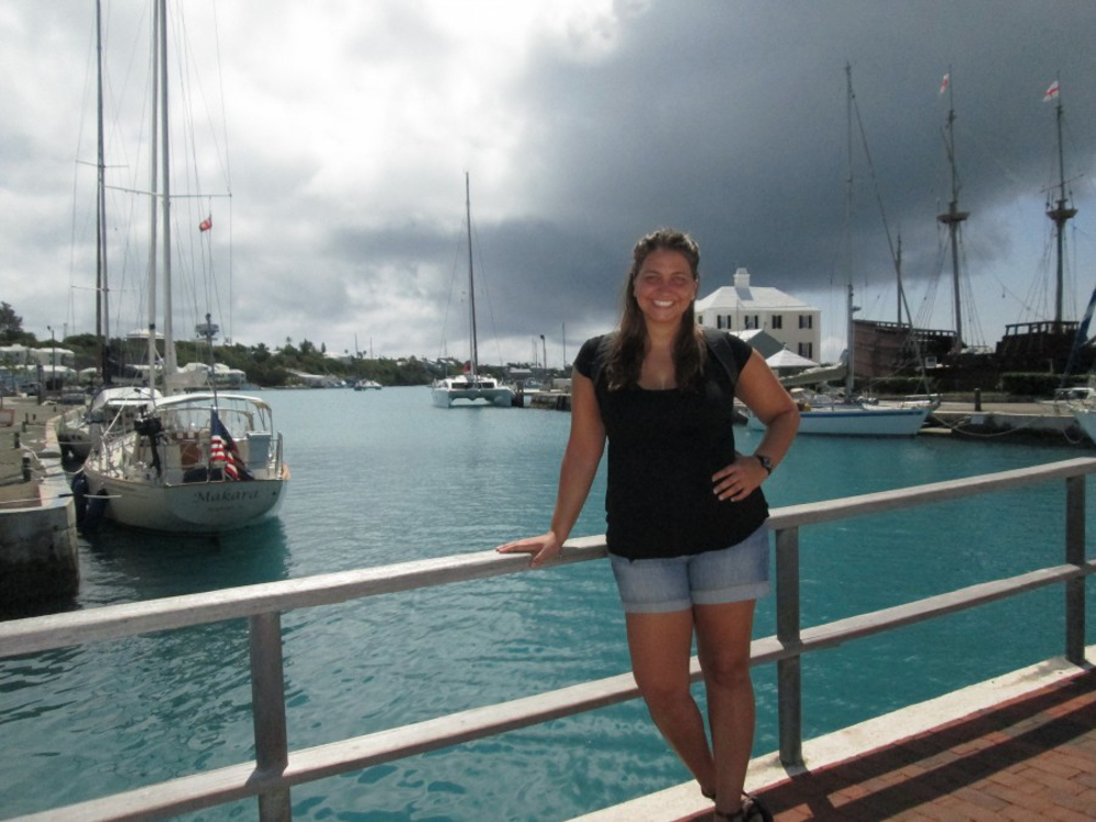 Girl in Bermuda