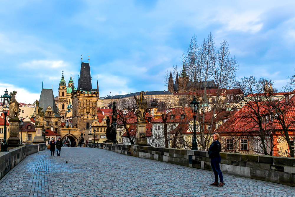 Girl in Prague