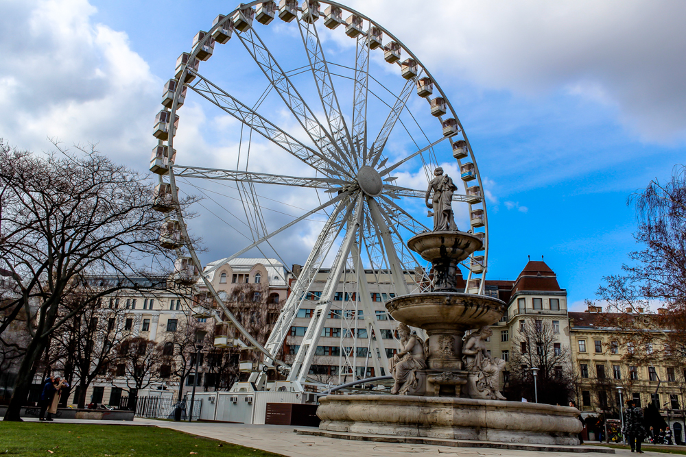 Ferris wheel in Budapest