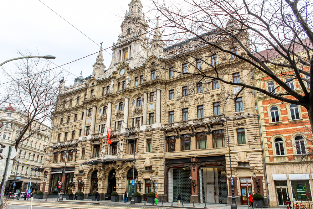 The New york Cafe in Budapest