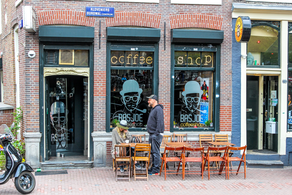 coffee shop in Amsterdam