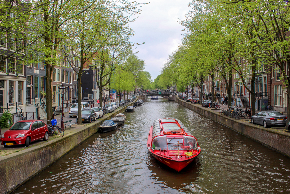 Boat tour in Amsterdam