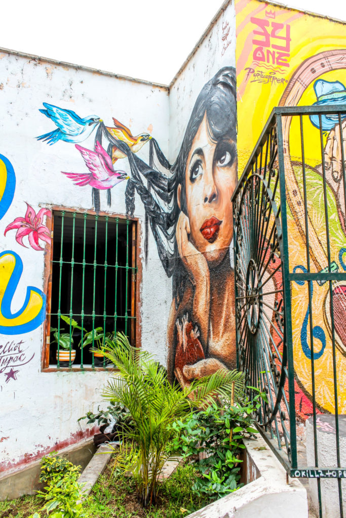 street art in Lima Peru