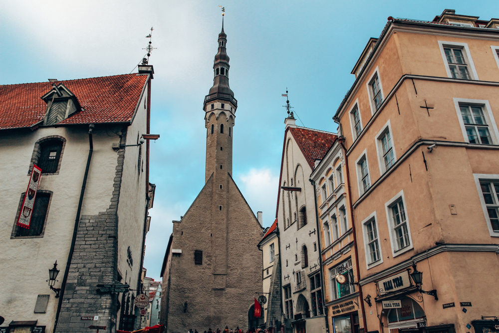 Old Town in Tallinn Estonia