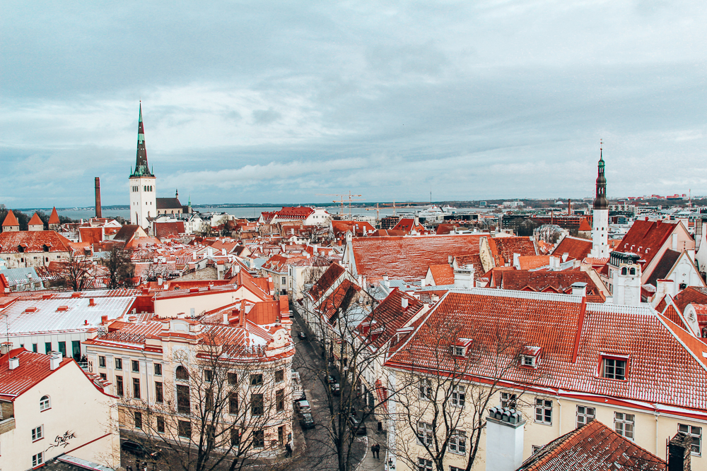 Tallin, Estonia from the viewpoint