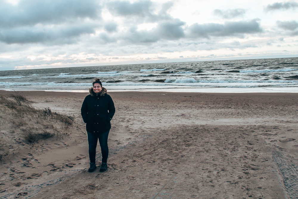 Beach in Latvia