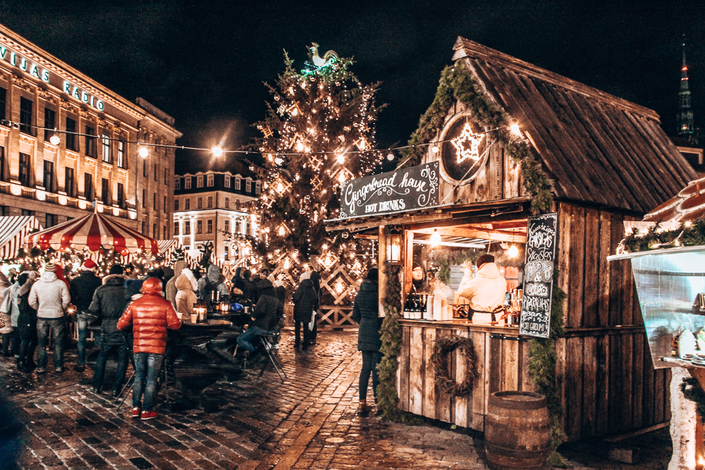 Christmas market in Riga