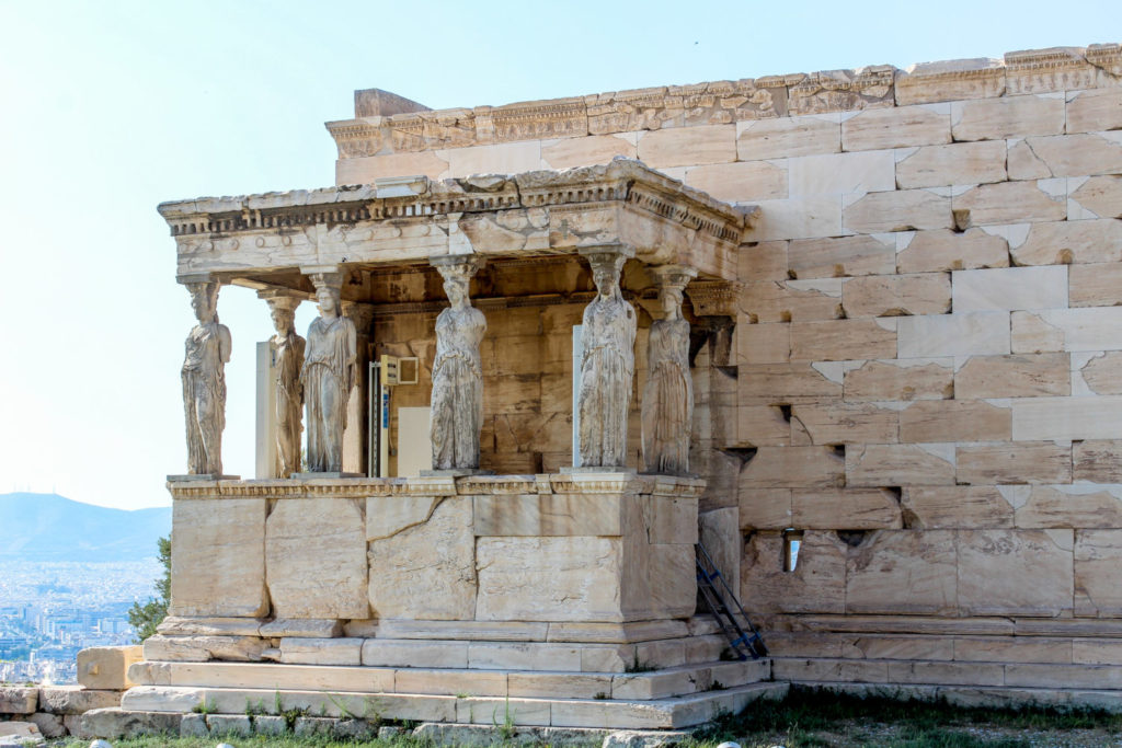 Temple in Athens, Greece