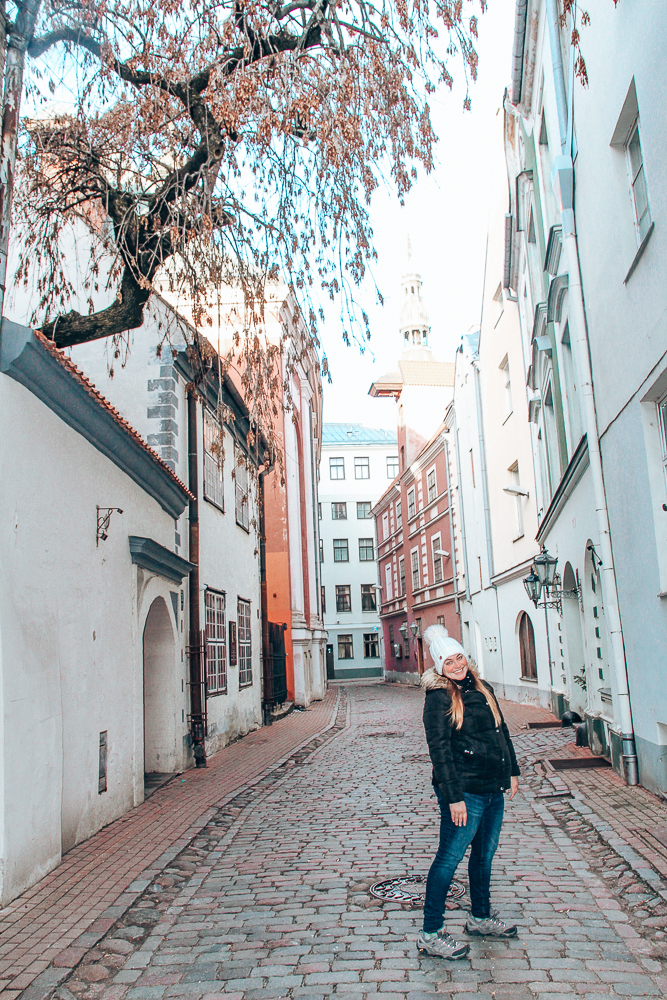 Side street in Riga