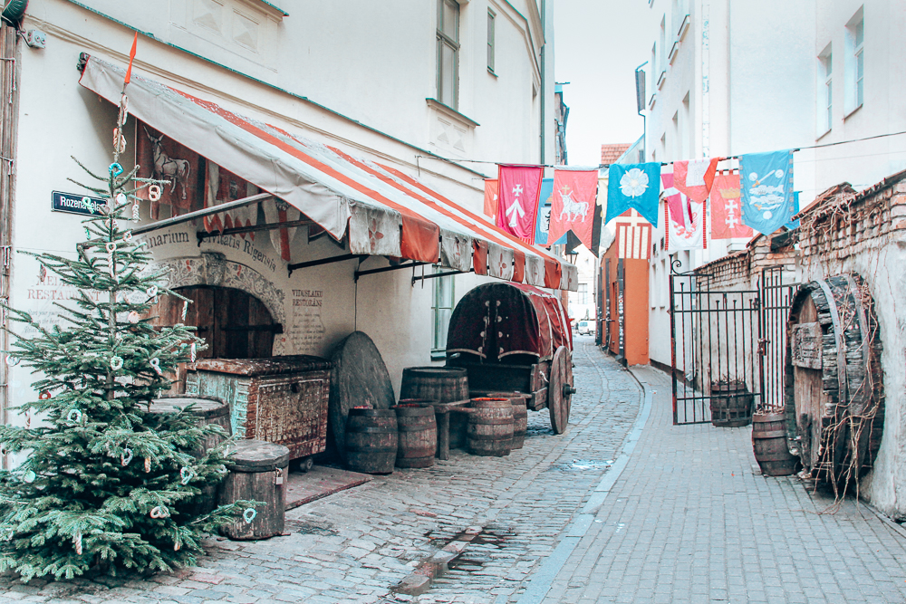 Side street in Riga