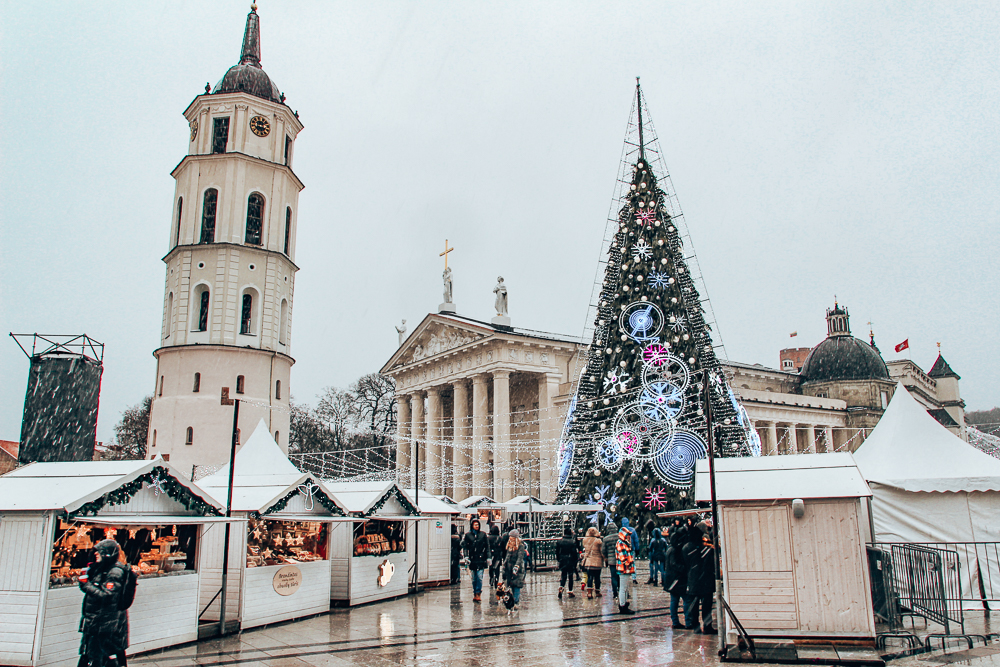 Cathedral Square during the Christmas Markets