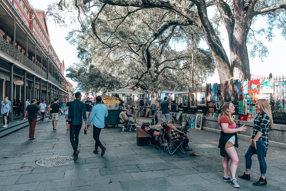 Jackson Square artwork