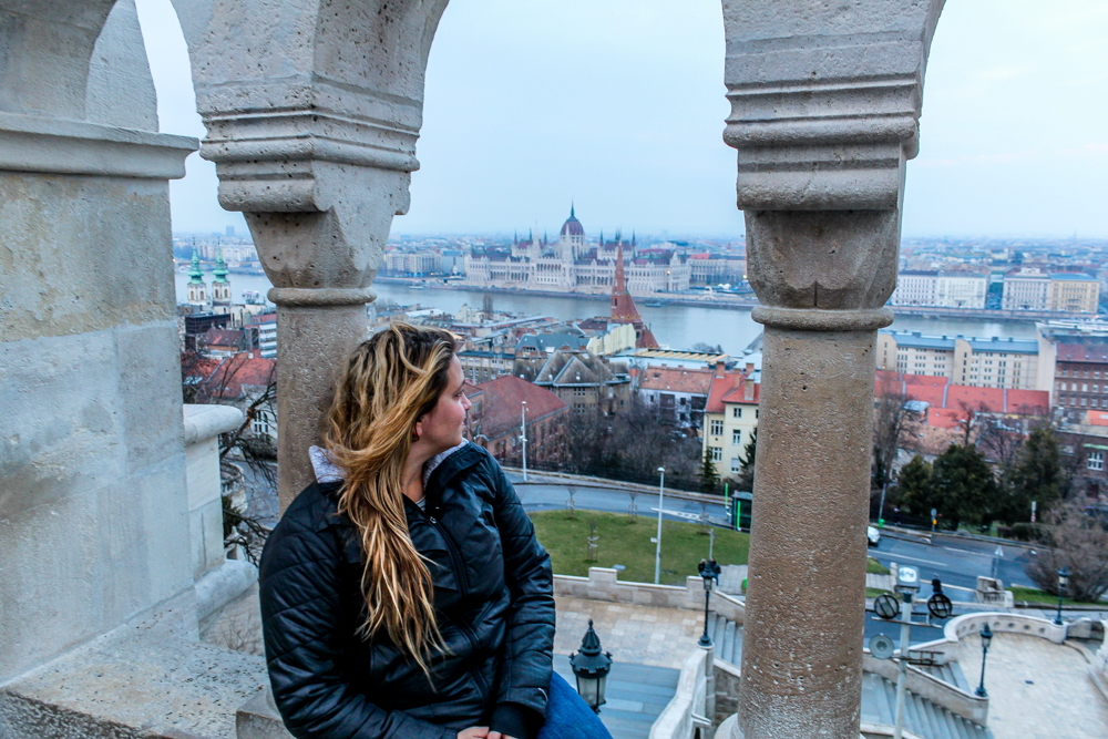 girl in budapest Hungary